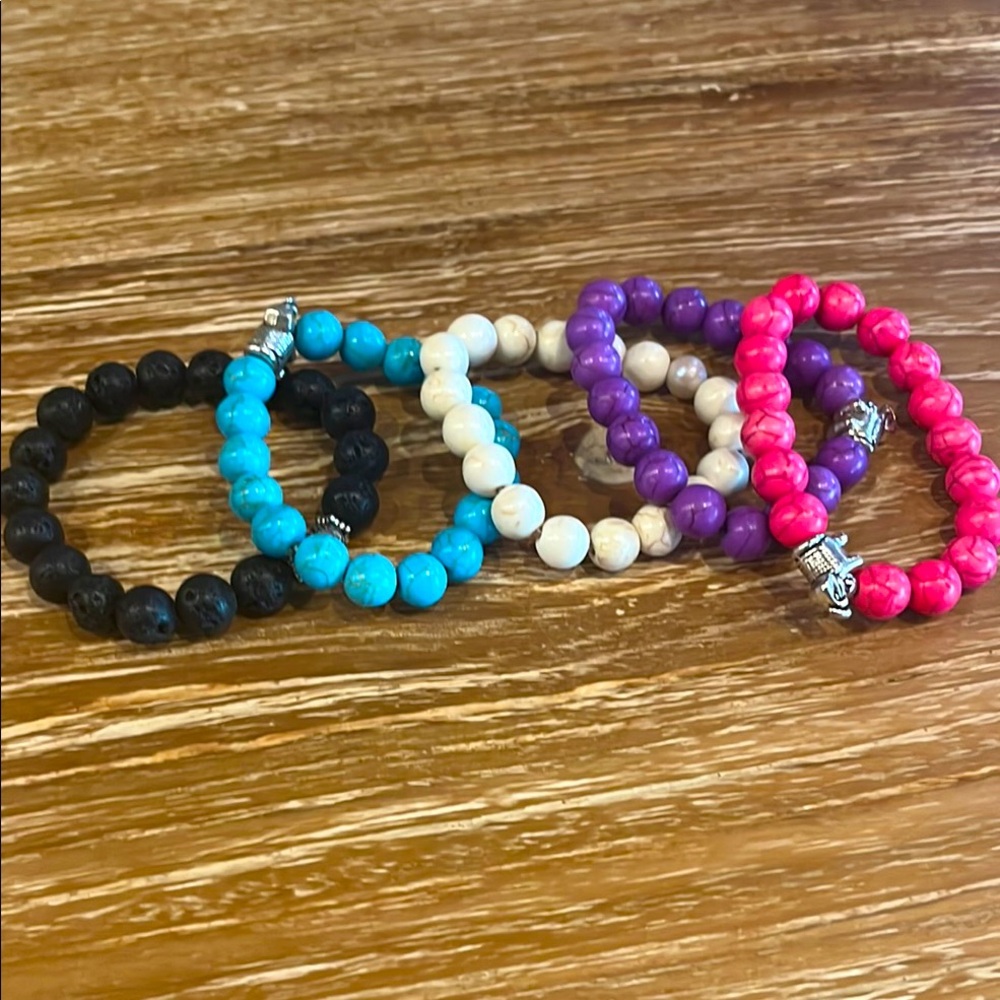 Colorful Beaded Bracelet Set
